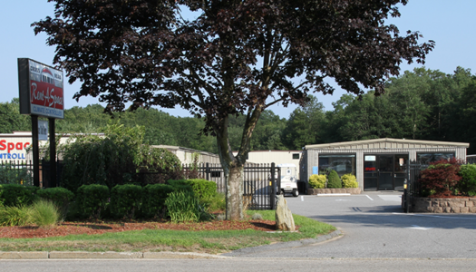 Front of Rent-A-Space Storage Facility