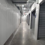 Indoor climate-controlled storage units
