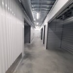Indoor climate-controlled storage units