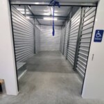 Handicap accessible storage units with climate climate control
